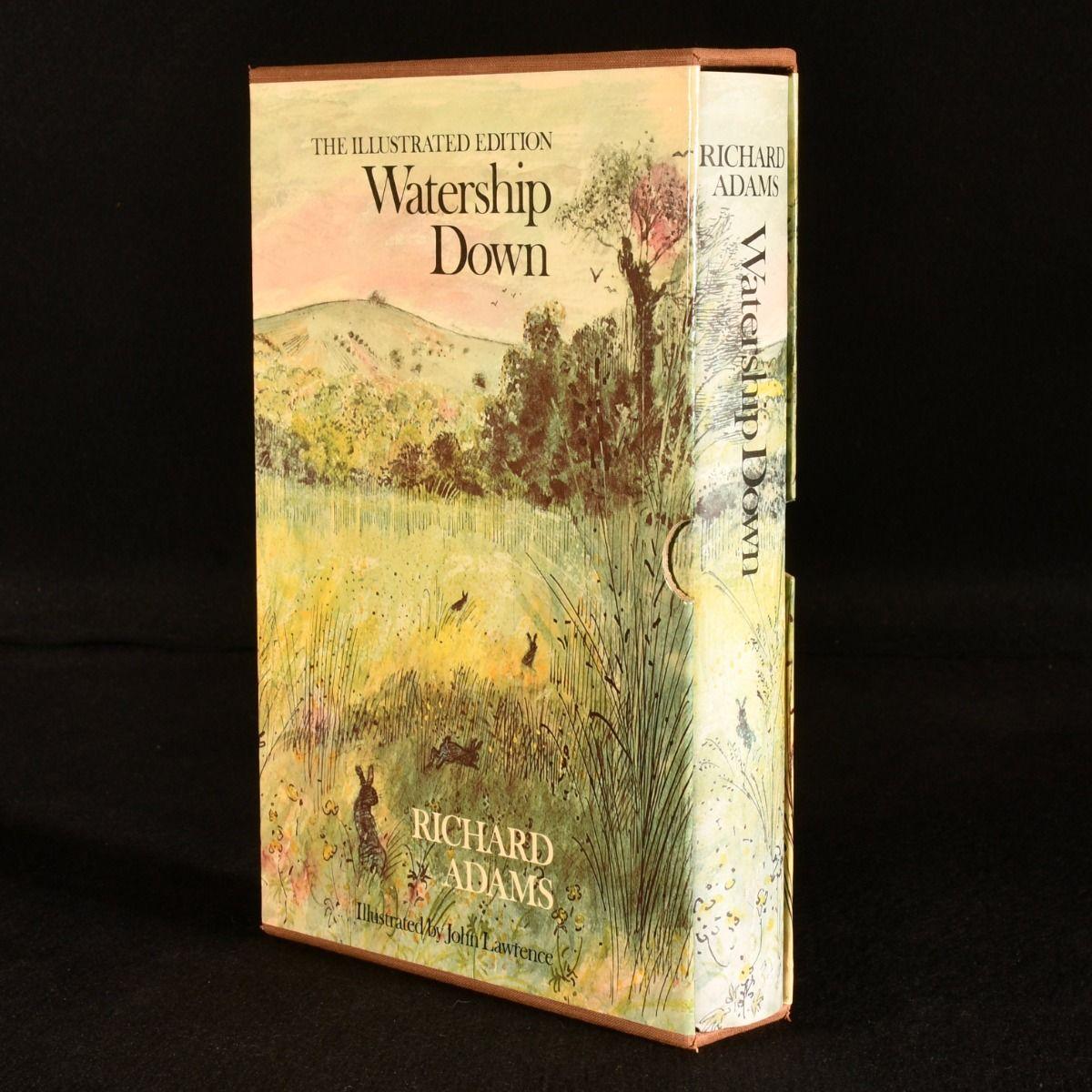 A signed presentation copy of the beautifully produced first illustrated edition of Richard Adams's novel.

The first illustrated edition of this work, in the publisher's original quarter cloth binding, with the original unclipped dust wrapper, and
