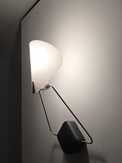 1977 5 Bali Wall Sconces by Paolo Rizatto For Arteluce , Italy
