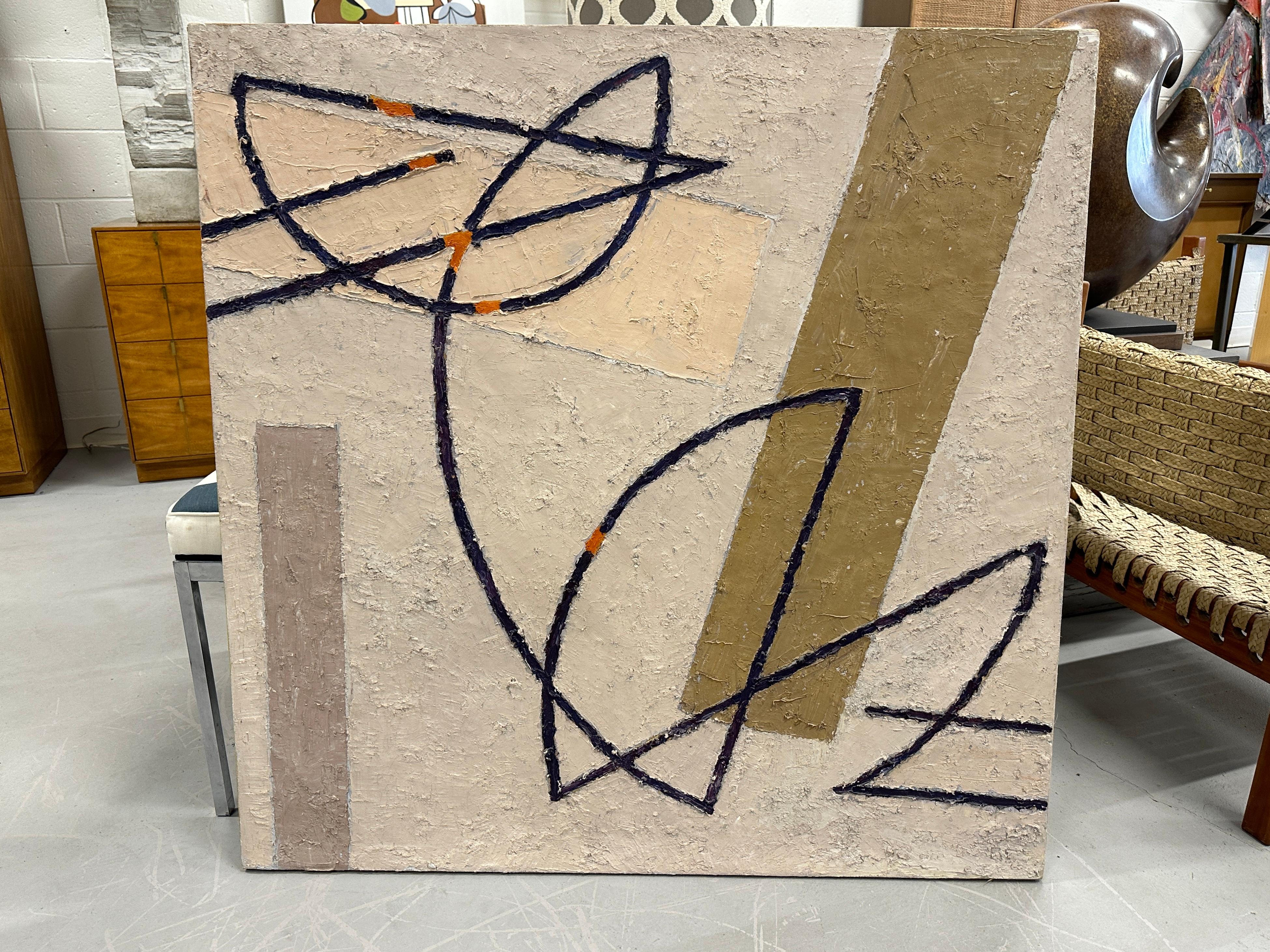 1977 Abstract “Construct, Small Blue” For Sale at 1stDibs
