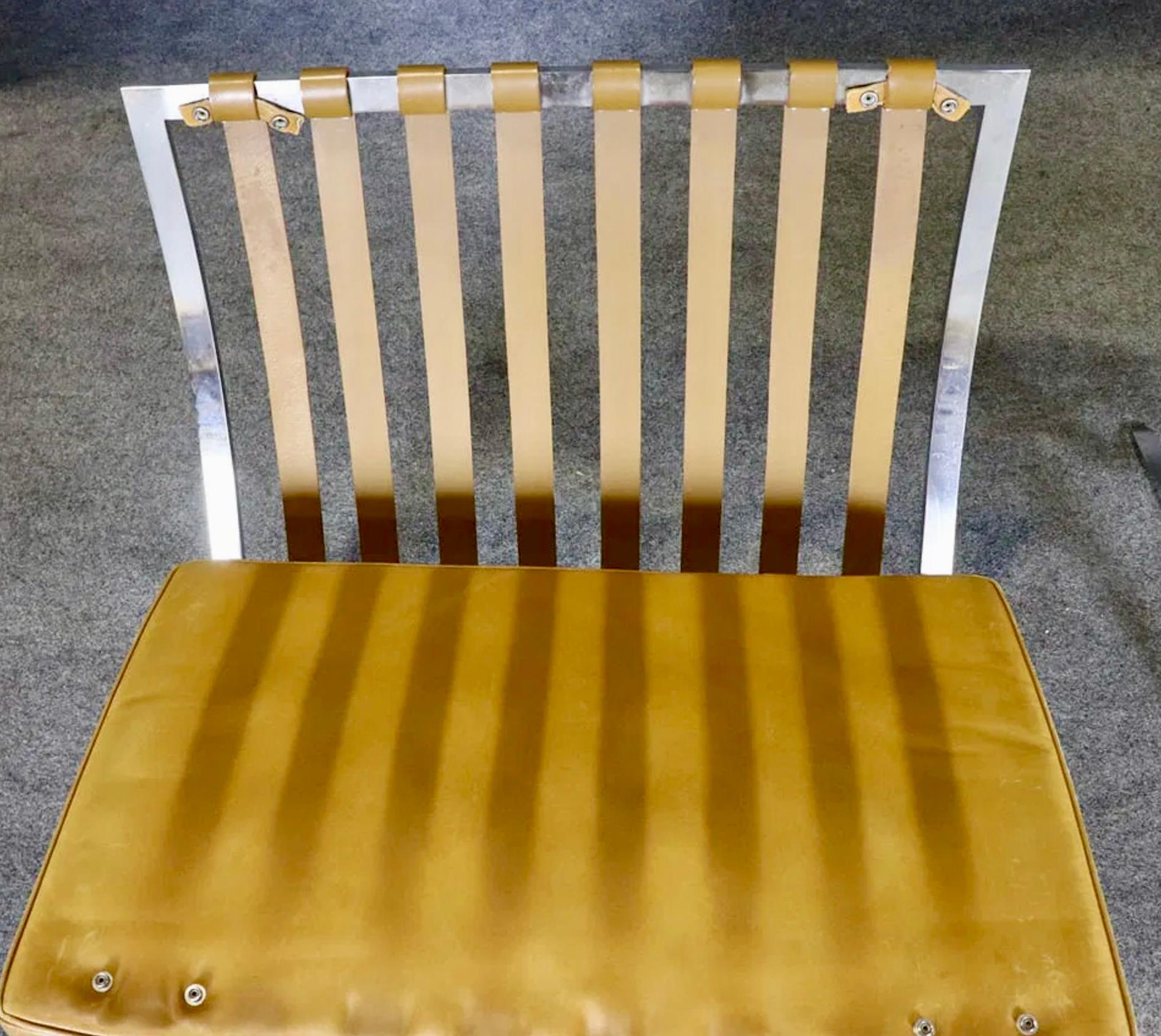 1977 Chaises Barcelona de Knoll en vente 4