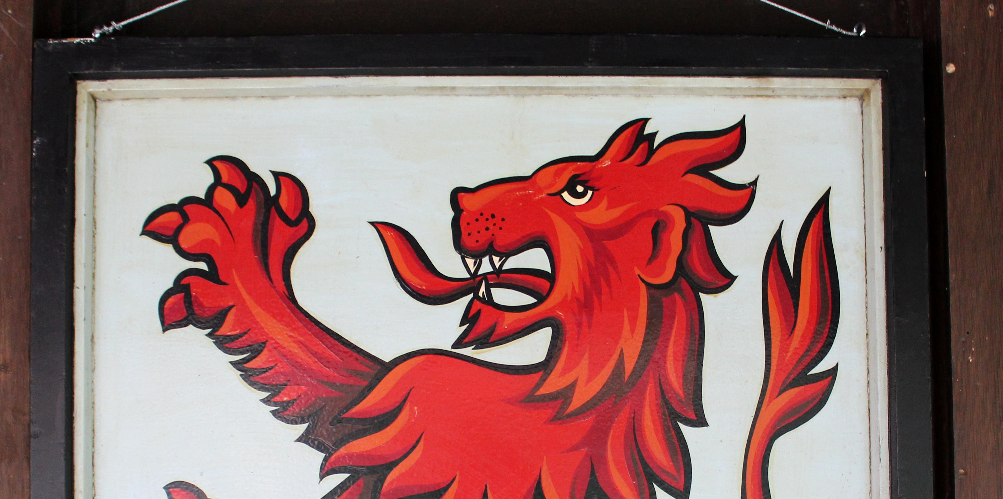 1977 English Pub Sign for the 