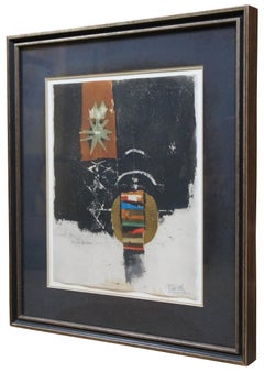 1977 Johnny Friedlaender "Mirage" Etching Signed Abstract Expressionism COA MCM