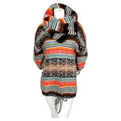 1977 KANSAI YAMAMOTO Pullover mit großer Kapuze