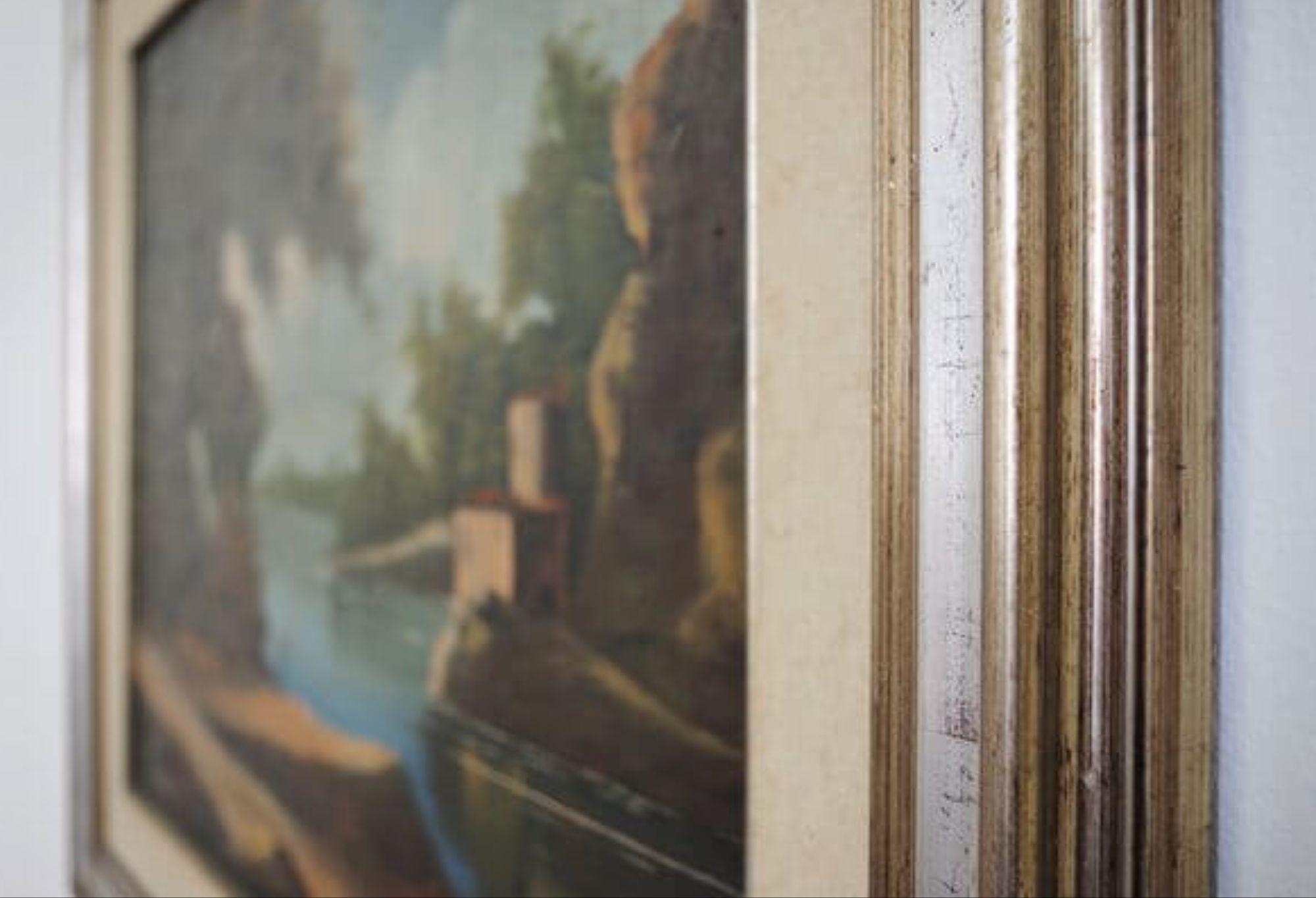 1977 Landscape Oil Painting by Francis Torry – Timeless Natural Beauty in vendita 7