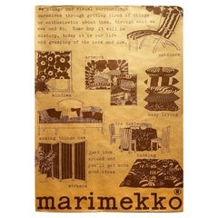 Cartel promocional de Marimekko de 1977