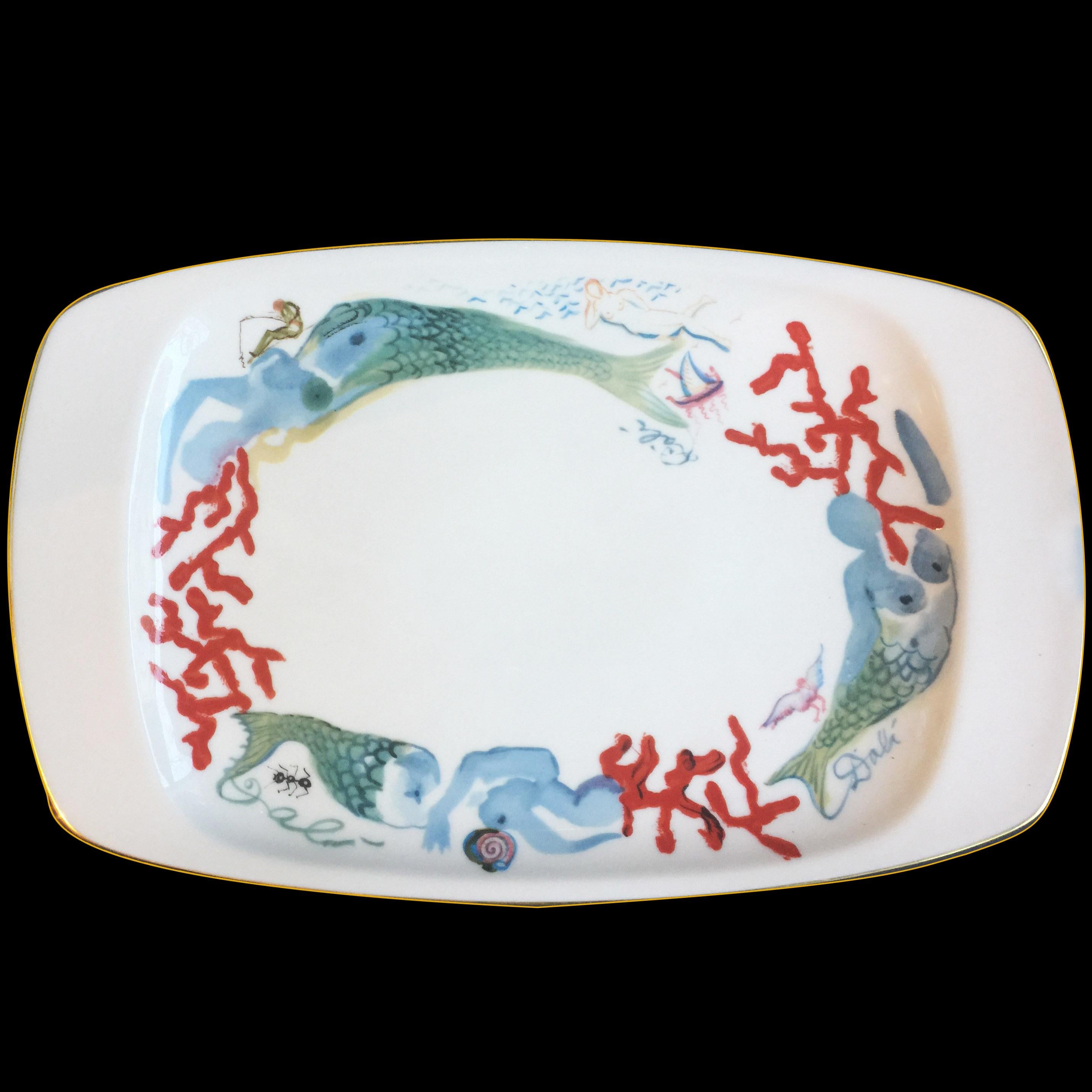 Salvador Dali Service Porcelain over 100 pieces limited edition 1977  1