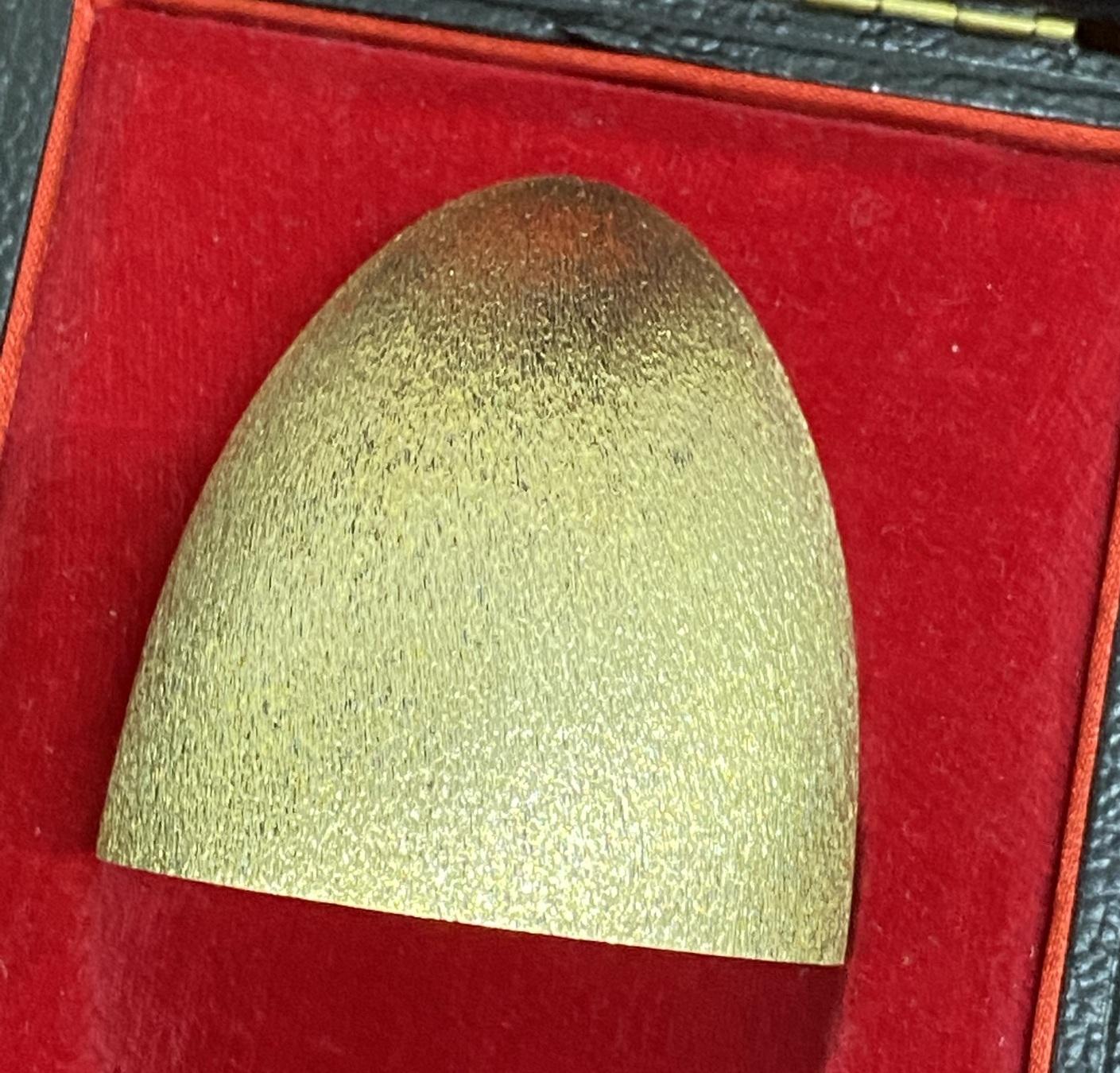 1977 Silver Jubilee Solid Sterling Silver Gold Gilt Stuart Devlin Surprise Egg For Sale 4