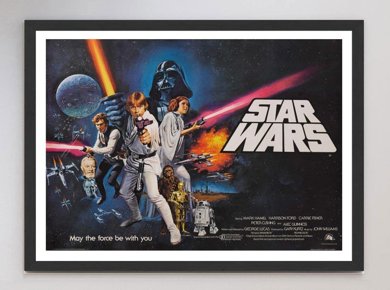 1977 Star Wars Original Vintage Poster For Sale at 1stDibs