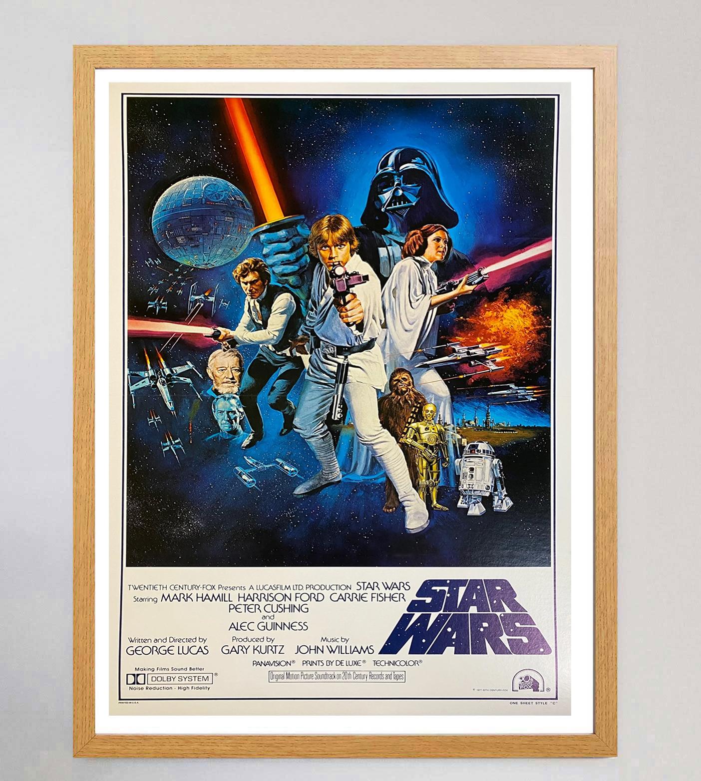 Américain 1977 Star Wars Original Vintage Poster en vente