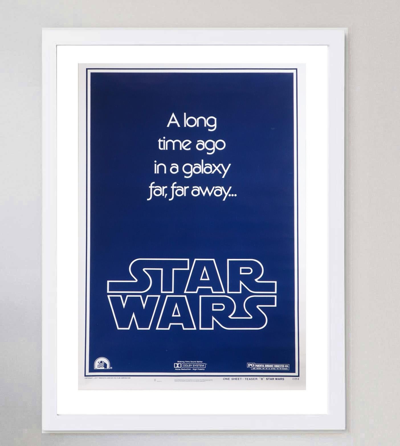 1977 Star Wars Original Vintage Poster (amerikanisch) im Angebot