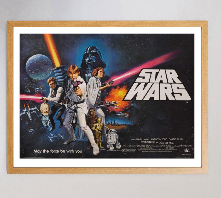1977 Star Wars Original Vintage Poster For Sale at 1stDibs