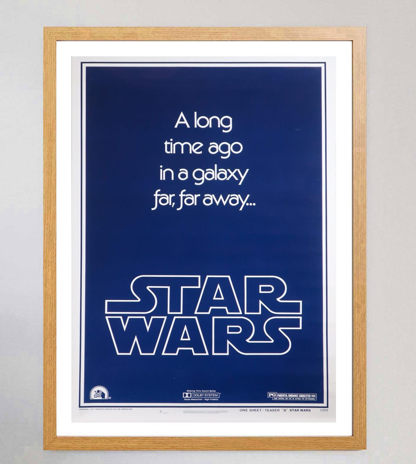1977 Star Wars Original Vintage Poster im Zustand „Gut“ im Angebot in Winchester, GB