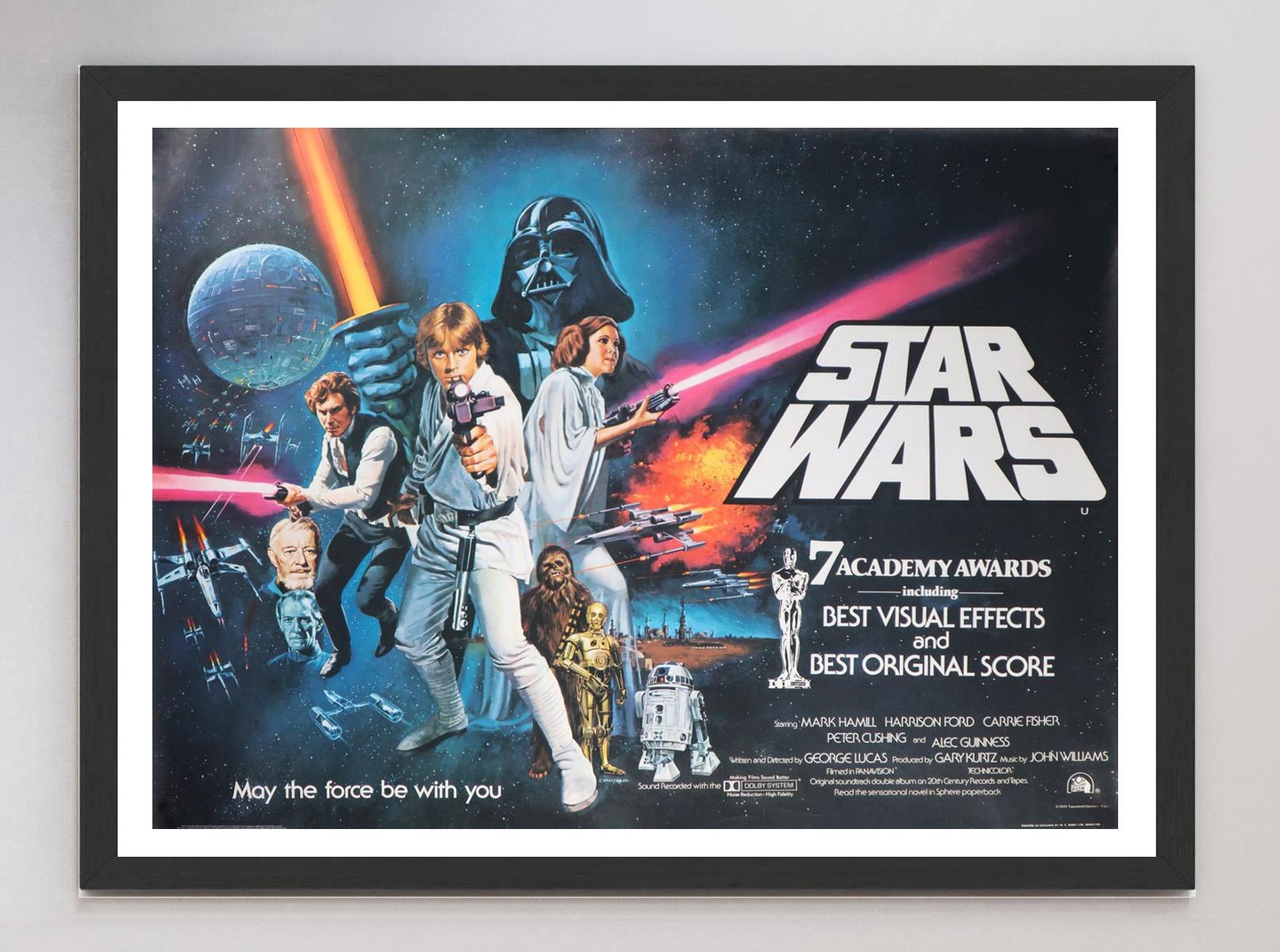 1977 Star Wars Original Vintage Poster (Ende des 20. Jahrhunderts) im Angebot