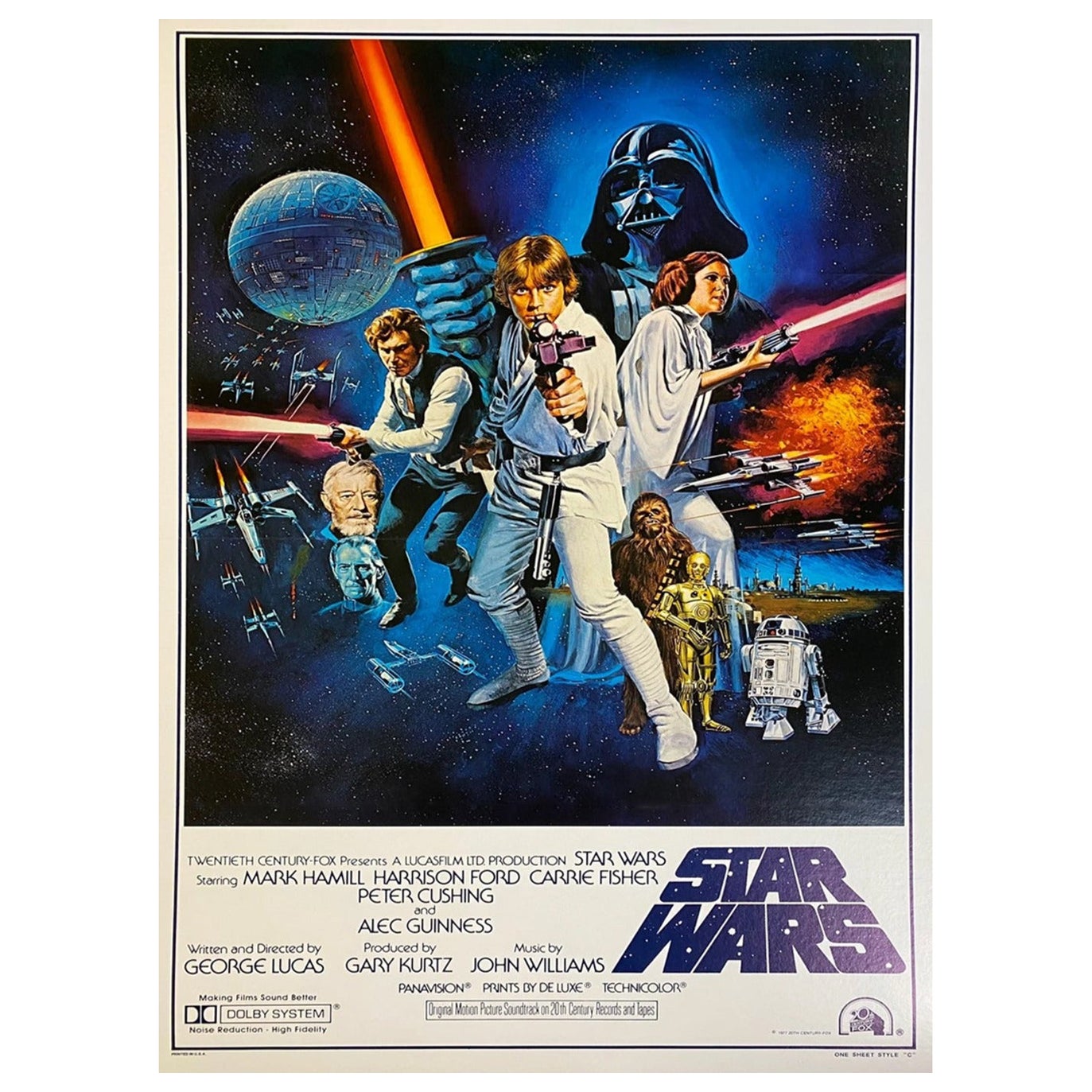 1977 Star Wars Original Vintage Poster