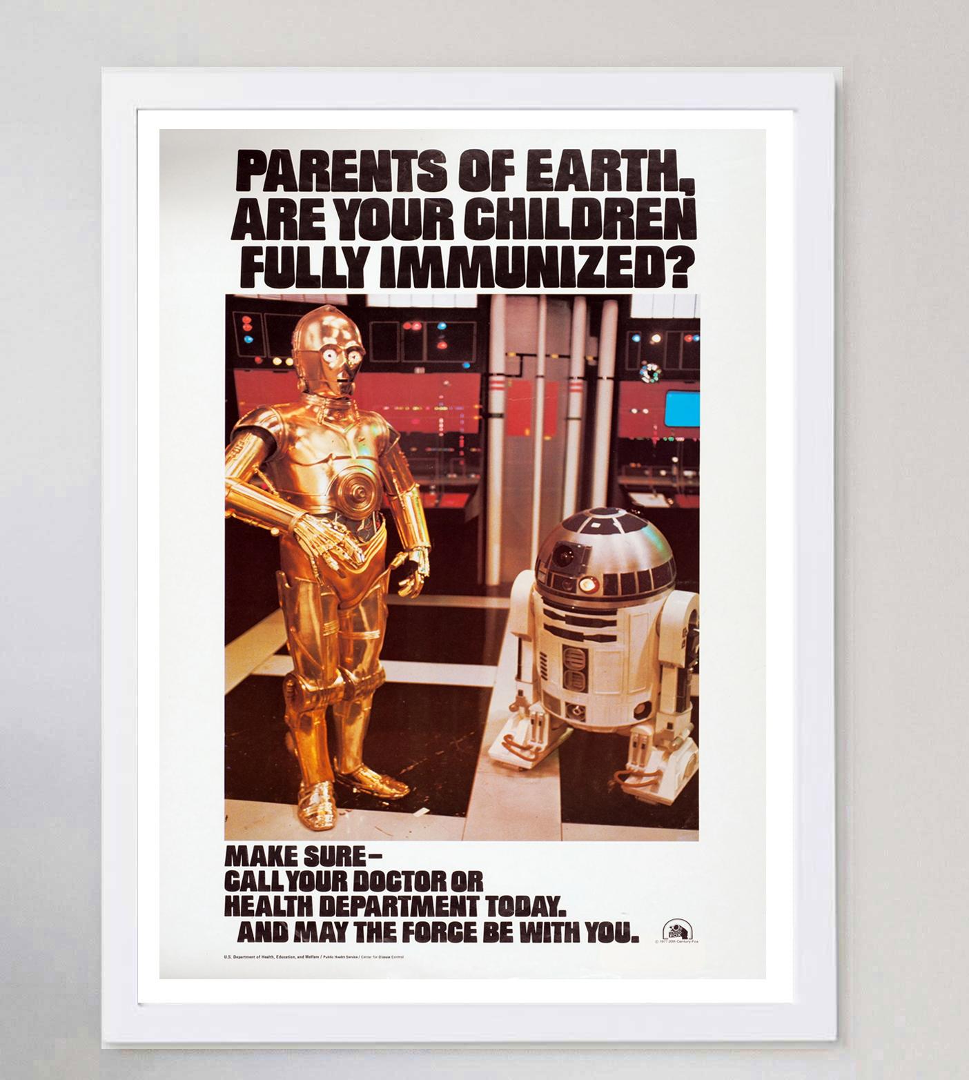 Original-Vintage-Poster „Star Wars – Parents of Earth“, 1977 (amerikanisch) im Angebot