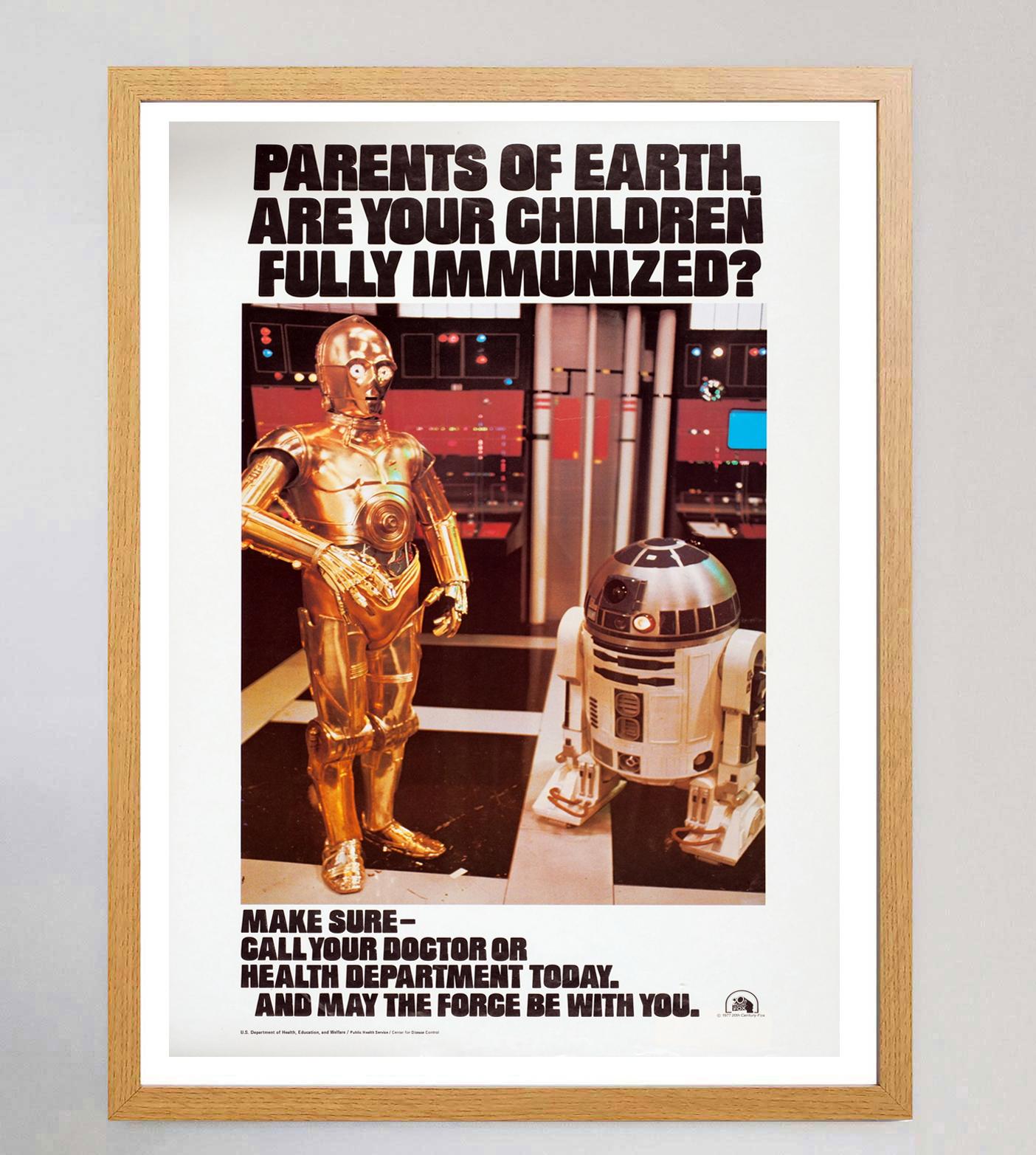 Original-Vintage-Poster „Star Wars – Parents of Earth“, 1977 (Ende des 20. Jahrhunderts) im Angebot
