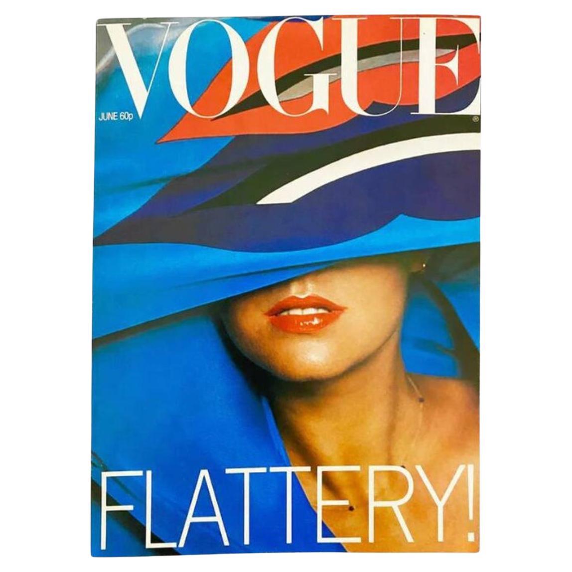 1977 VOGUE- Cover by Barry Lategan at Golden Bay For Sale