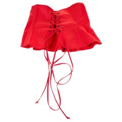 1977 Yves Saint Laurent Rive Gauche corset belt