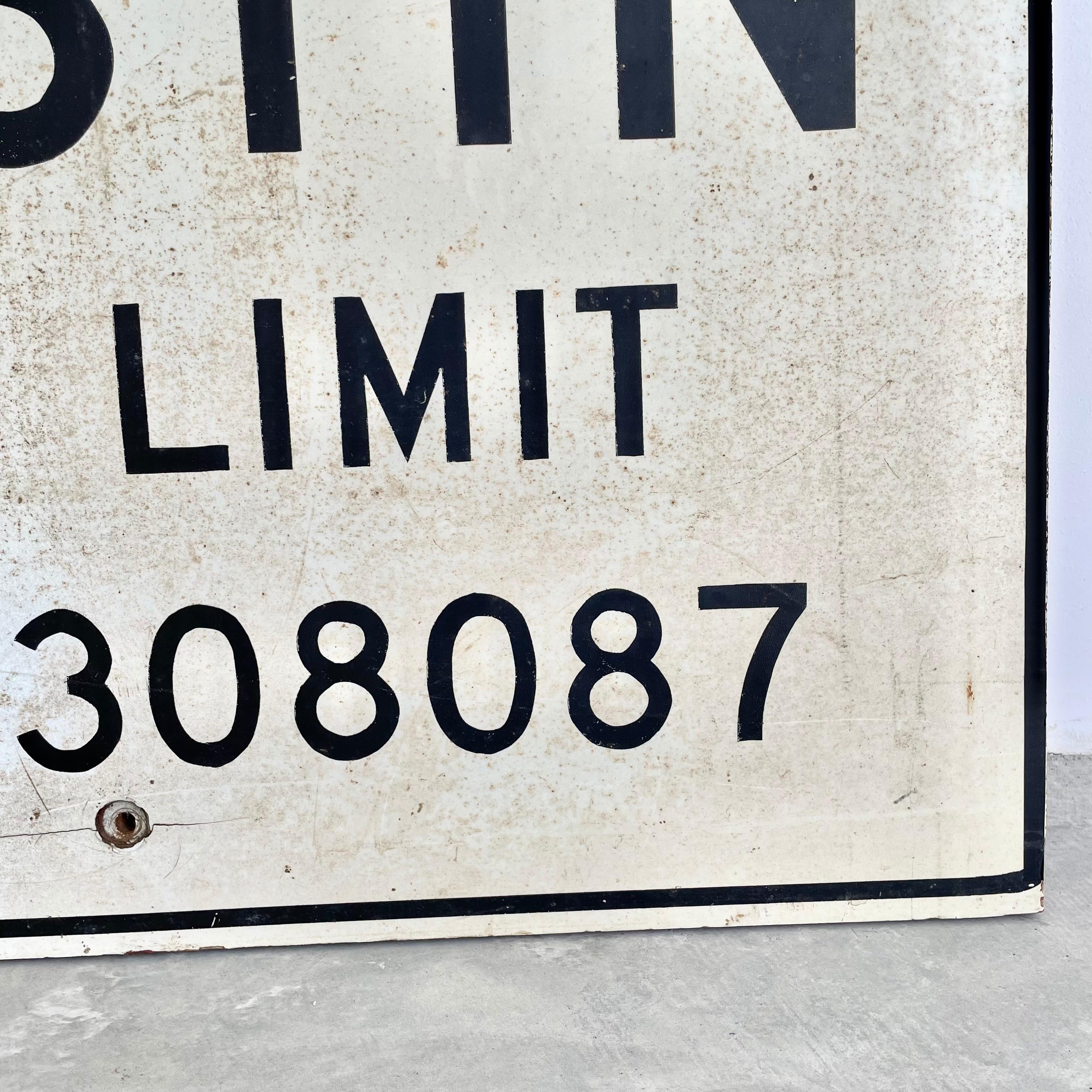 1978 Austin City Limit Sign 1