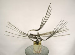 1978 Curtis Jere Freeform Brass Top Metal Sculpture