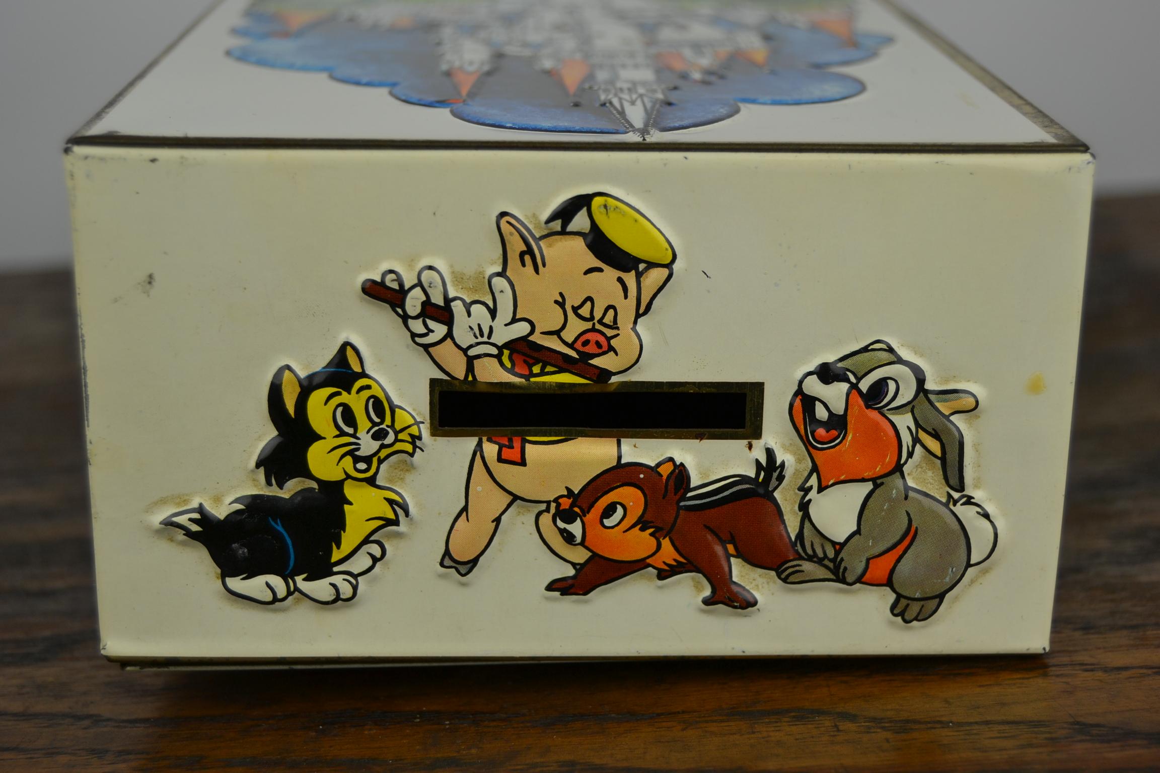 vintage disney coin banks