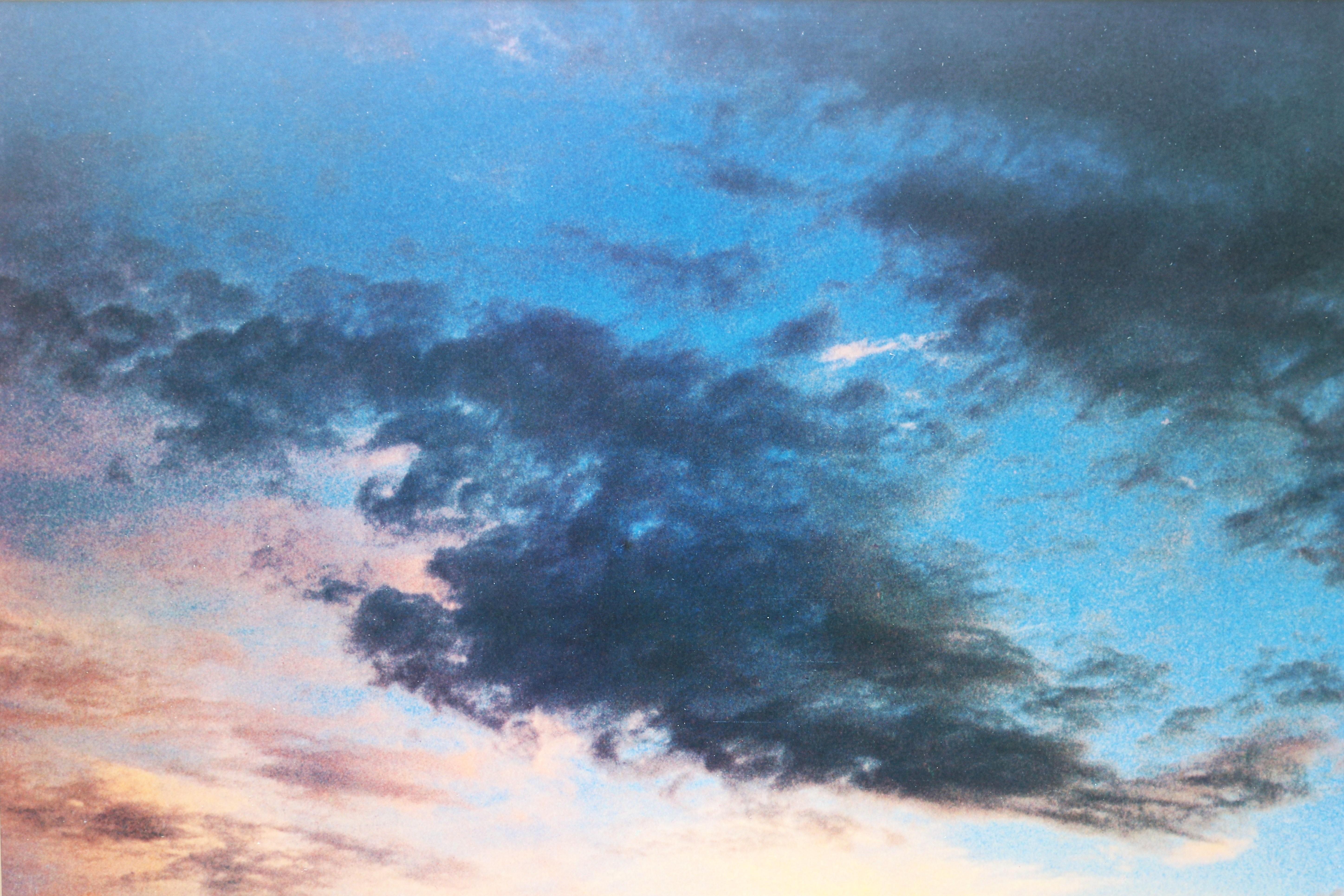 1978 Eliot Porter Nuages au coucher du soleil Photographie Fine Art Dye Transfer Print Encadré en vente 4