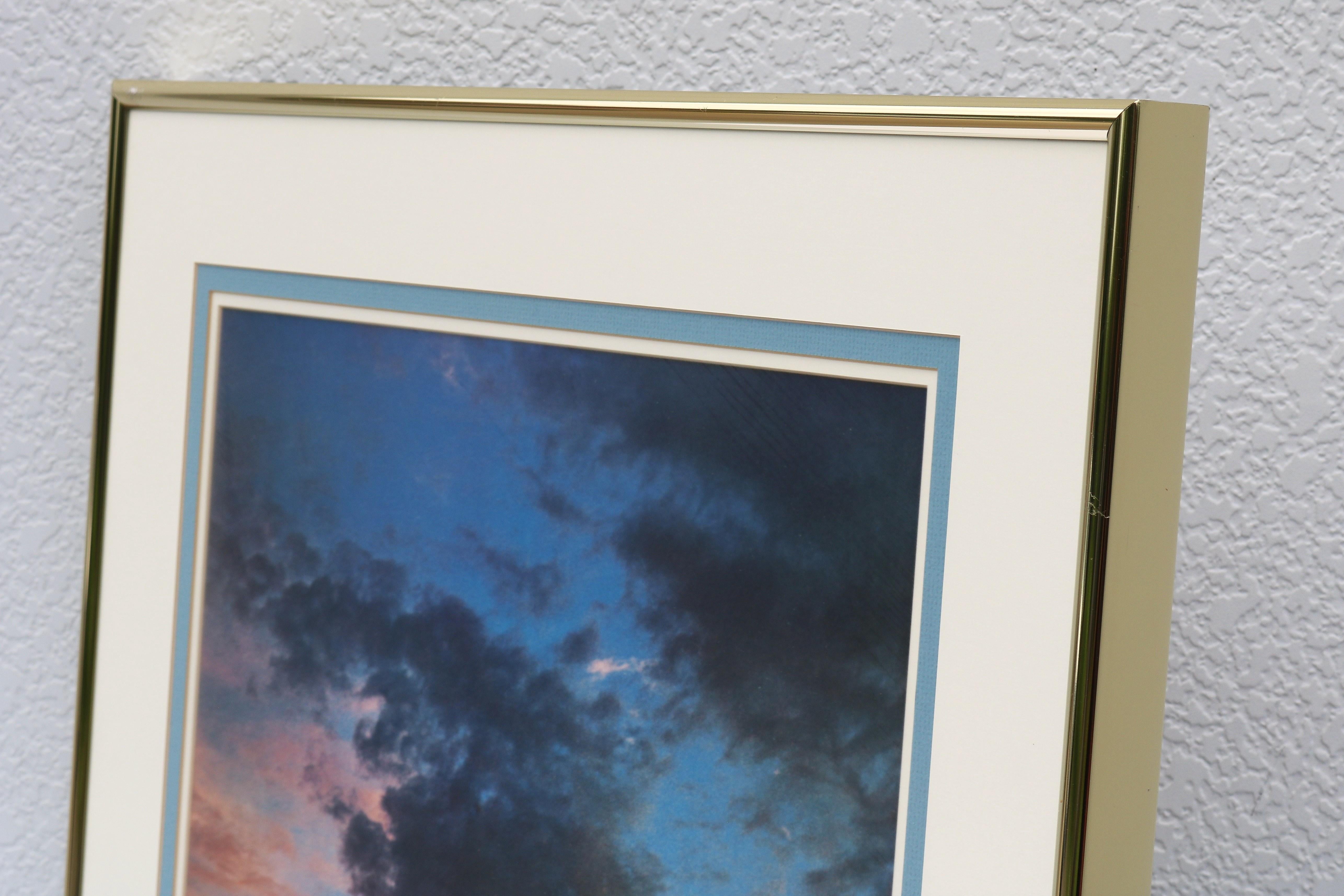 1978 Eliot Porter Nuages au coucher du soleil Photographie Fine Art Dye Transfer Print Encadré en vente 7