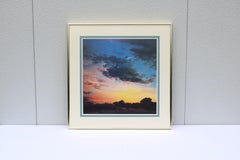 1978 Eliot Porter Clouds at Sunset Photograph Fine Art Dye Transfer Print Framed