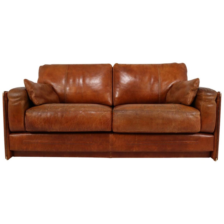Used italian leather sofa for sale store