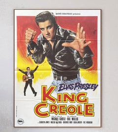 1978 King Creole (francese) Poster originale d'epoca