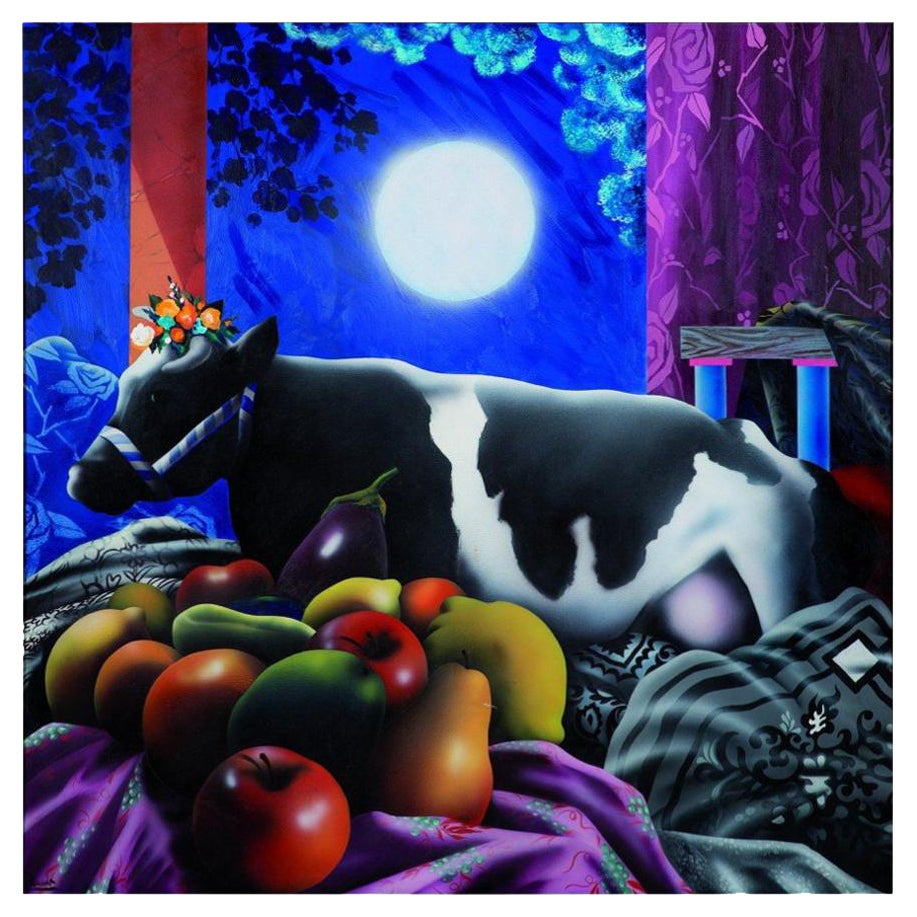 Peinture espagnole contemporaine « La Gran Odalisca » d'Eduardo Úrculo, 1978 en vente