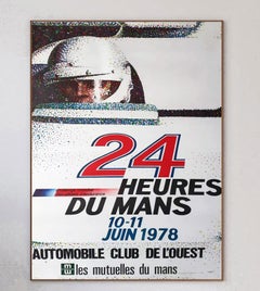 1978 Le Mans 24 Hours Original Vintage Poster