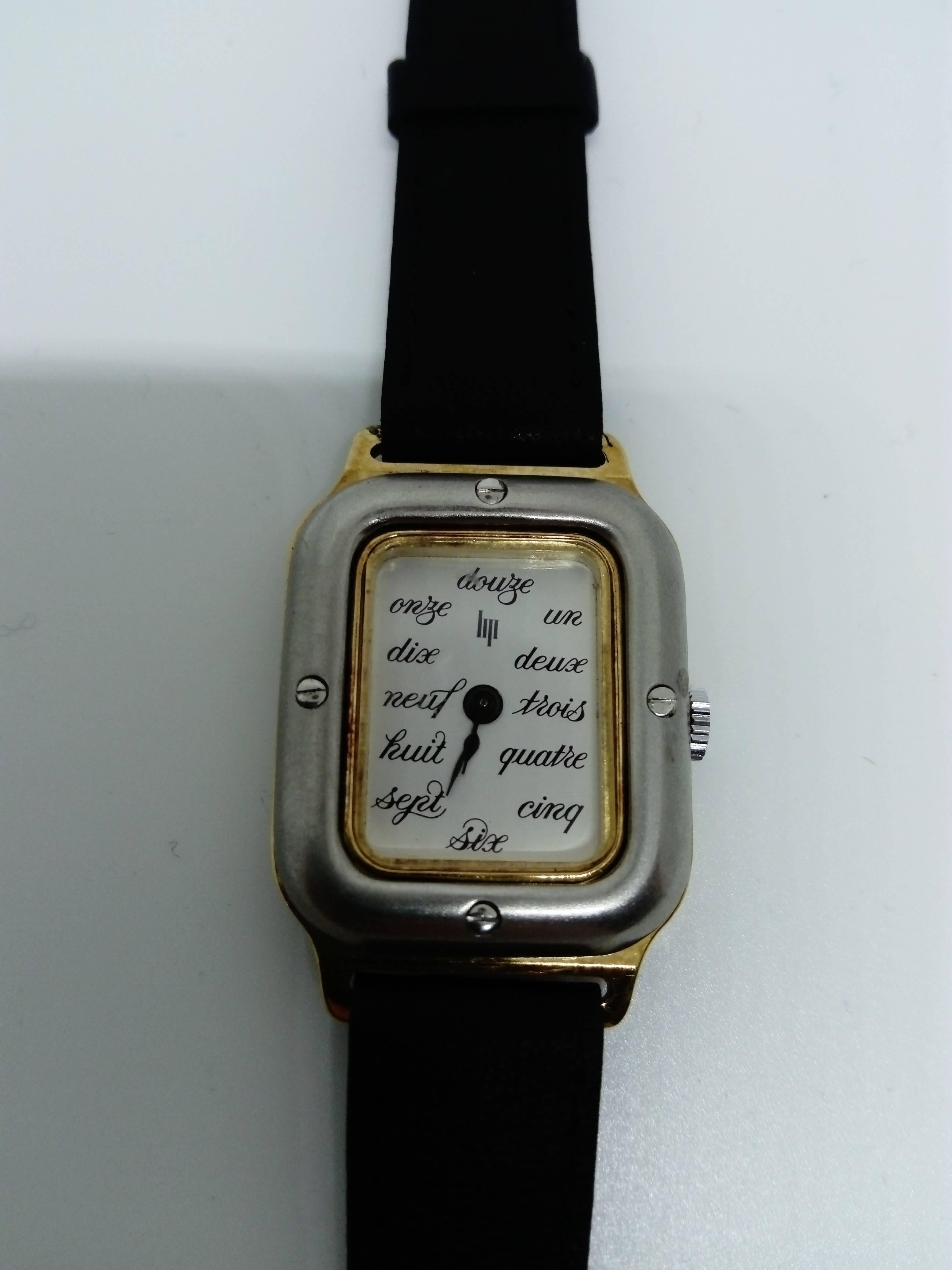 1978 Lip by Mark Held Wristwatch In New Condition In Saint Ouen, FR