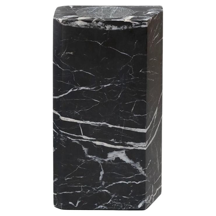1978 Nero Marble Vase By Greg Natale