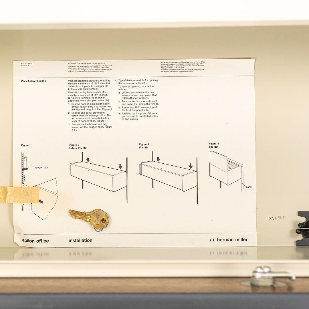 1978 New Old Stock Overhead Cabinets by George Nelson, 6x Avail For Sale 2