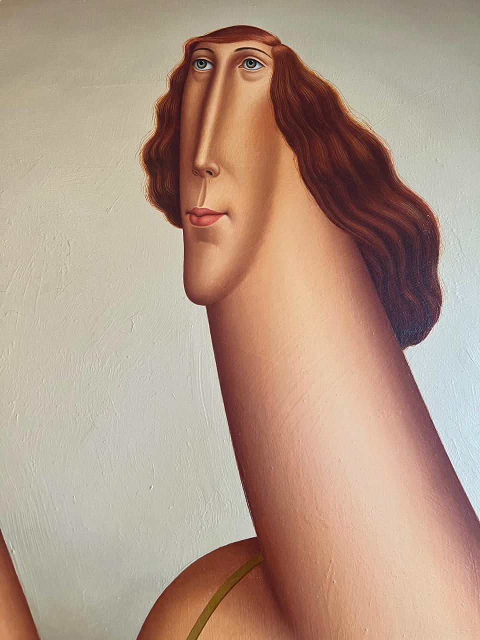 1978 Olio su tela di Roy Carruthers In condizioni discrete in vendita a North Miami, FL