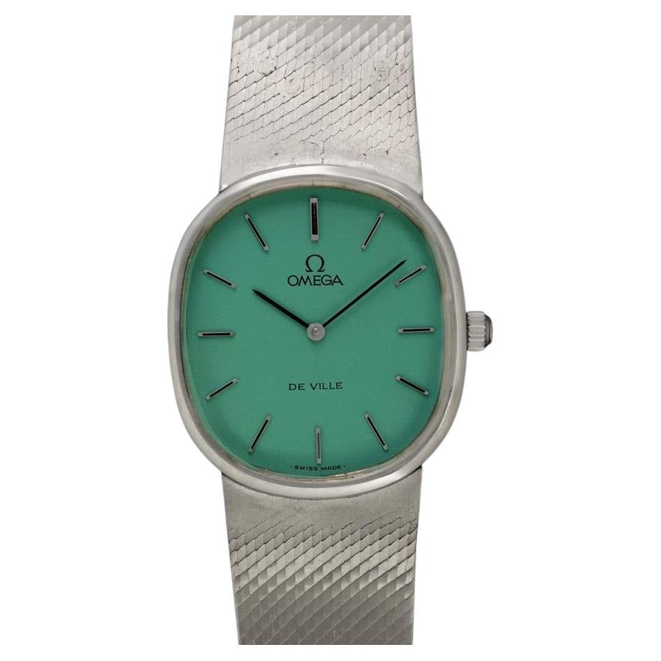 1978 Omega De Ville Vintage Reloj de Vestir Ellipse con Brazalete - Acero inoxidable en venta