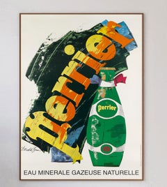 Perrier Original-Vintage-Poster, 1978