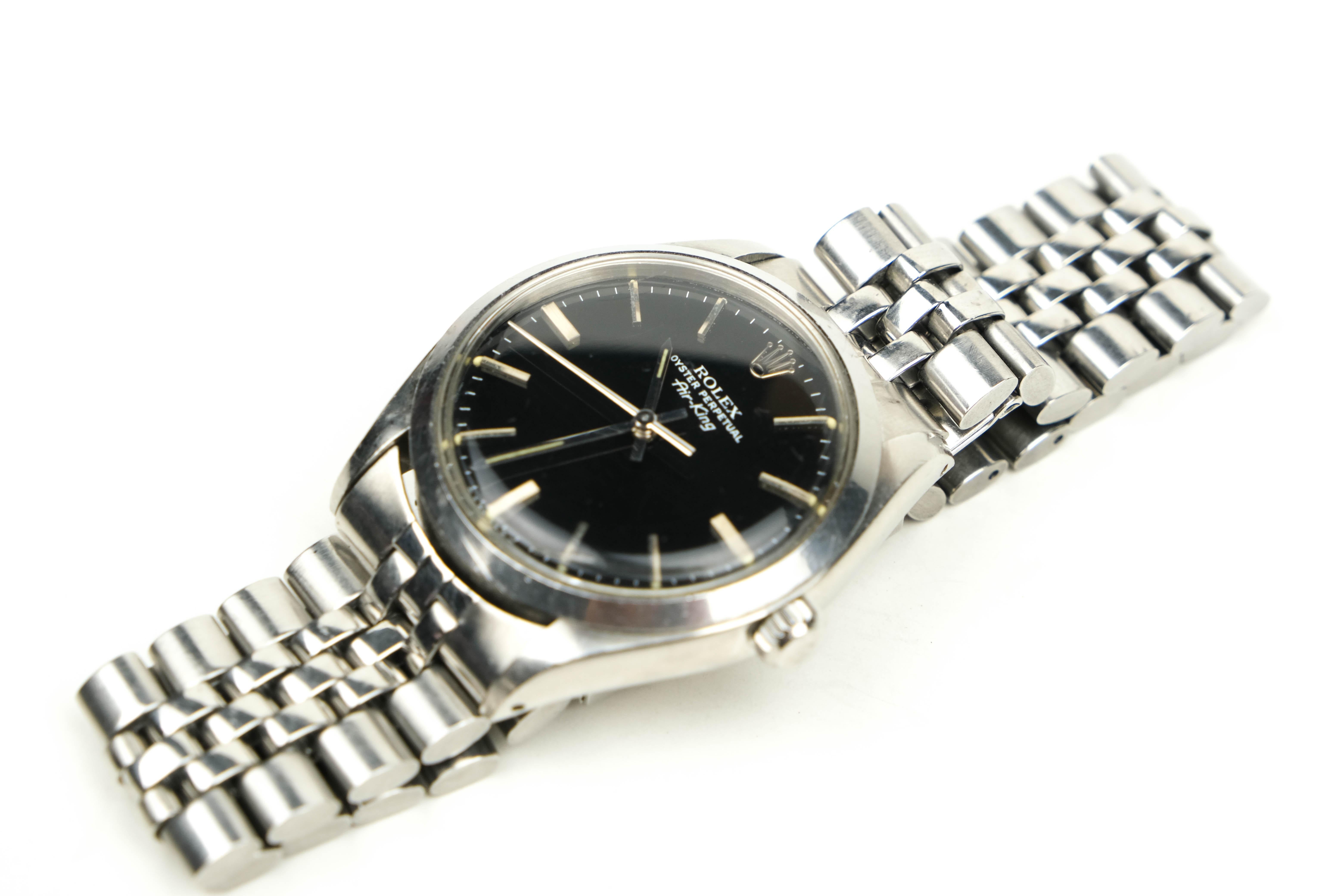 1978 Rolex Air King Stainless Automatic For Sale 1