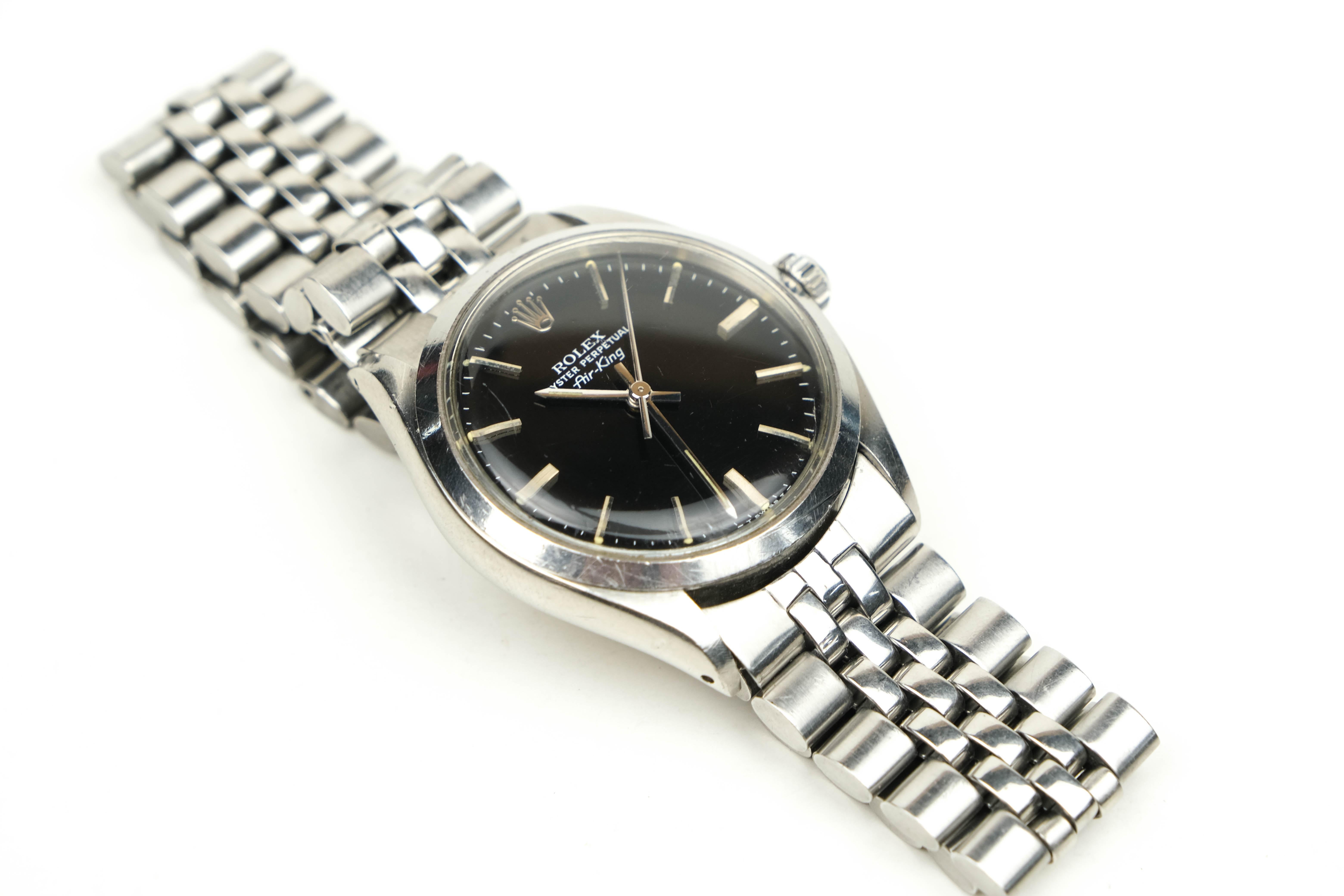 1978 Rolex Air King Stainless Automatic For Sale 2