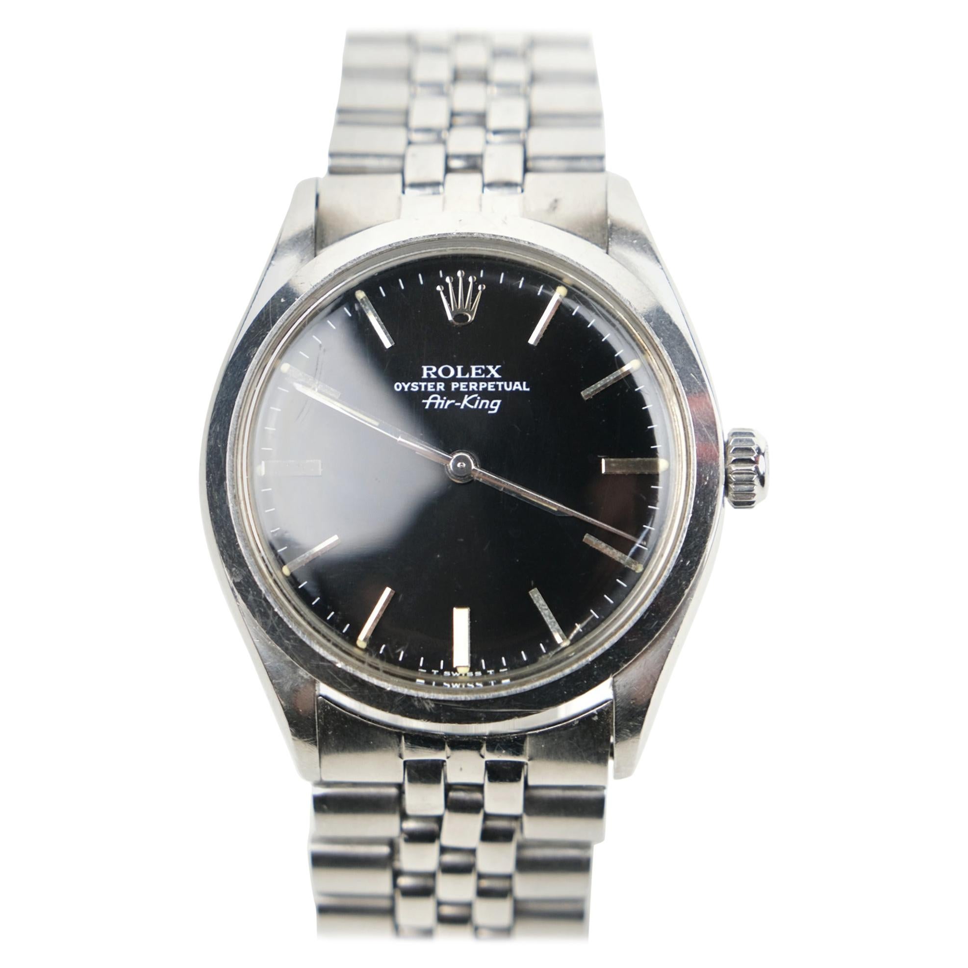 1978 Rolex Air King Stainless Automatic For Sale