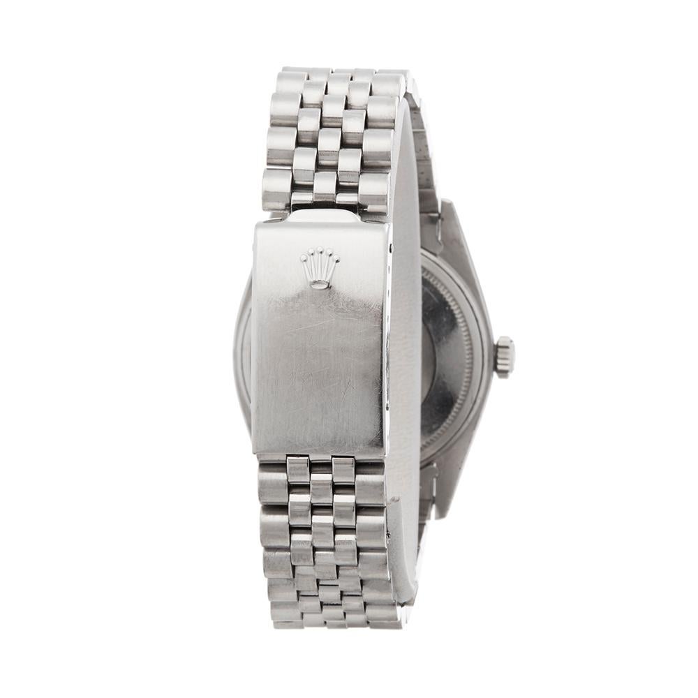 1978 Rolex Datejust Steel and White Gold 16014 Wristwatch 1