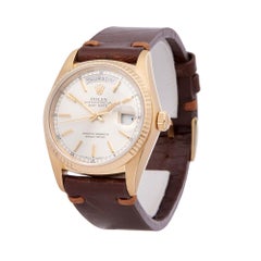 1978 Rolex Day-Date Yellow Gold 18038 Wristwatch