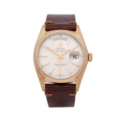 1978 Rolex Day-Date Yellow Gold 18038 Wristwatch