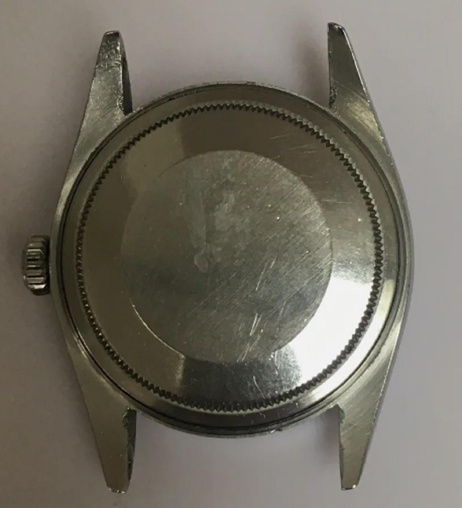 1978 Rolex Stainless Steel Datejust 16030 Tuxedo Dial Mens Watch 36MM 8 Inch en vente 3