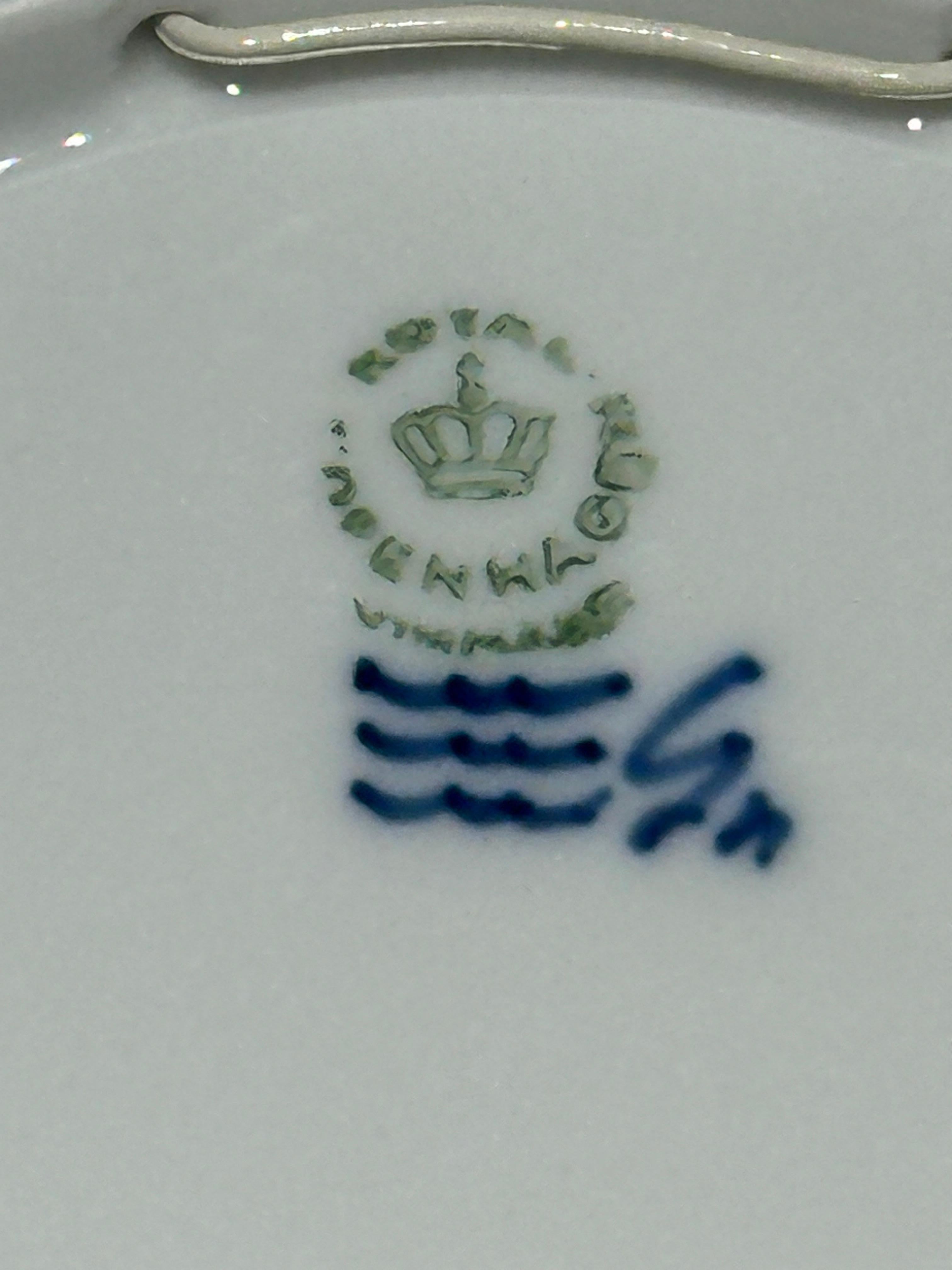 1978 Royal Copenhagen Denmark Viking Porcelain Plate 