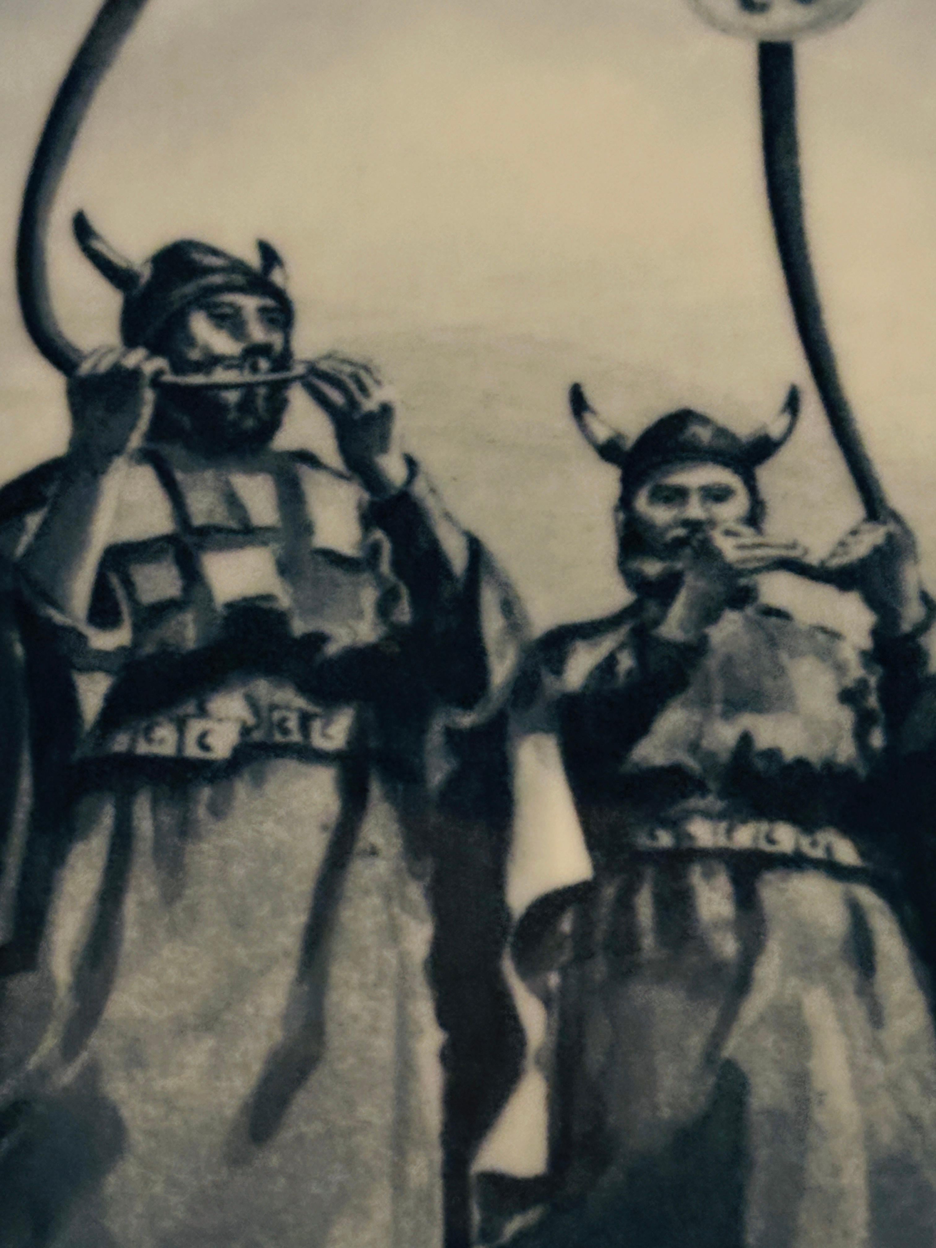 1978 Royal Copenhagen Denmark Viking Porcelain Plate 