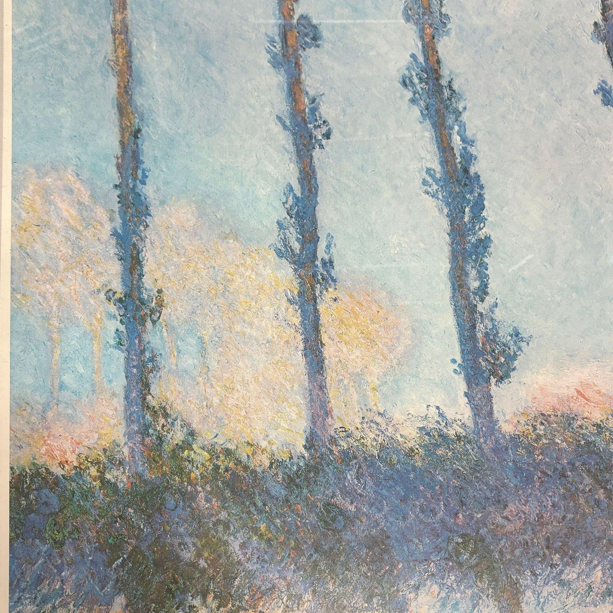 1978 El Museo Metropolitano de Arte Los años de Monet en Giverny Cartel de la exposición Estadounidense en venta