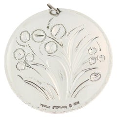1978 Towle Sterling Silver Christmas Medallion — “Twelve Days of Christmas”