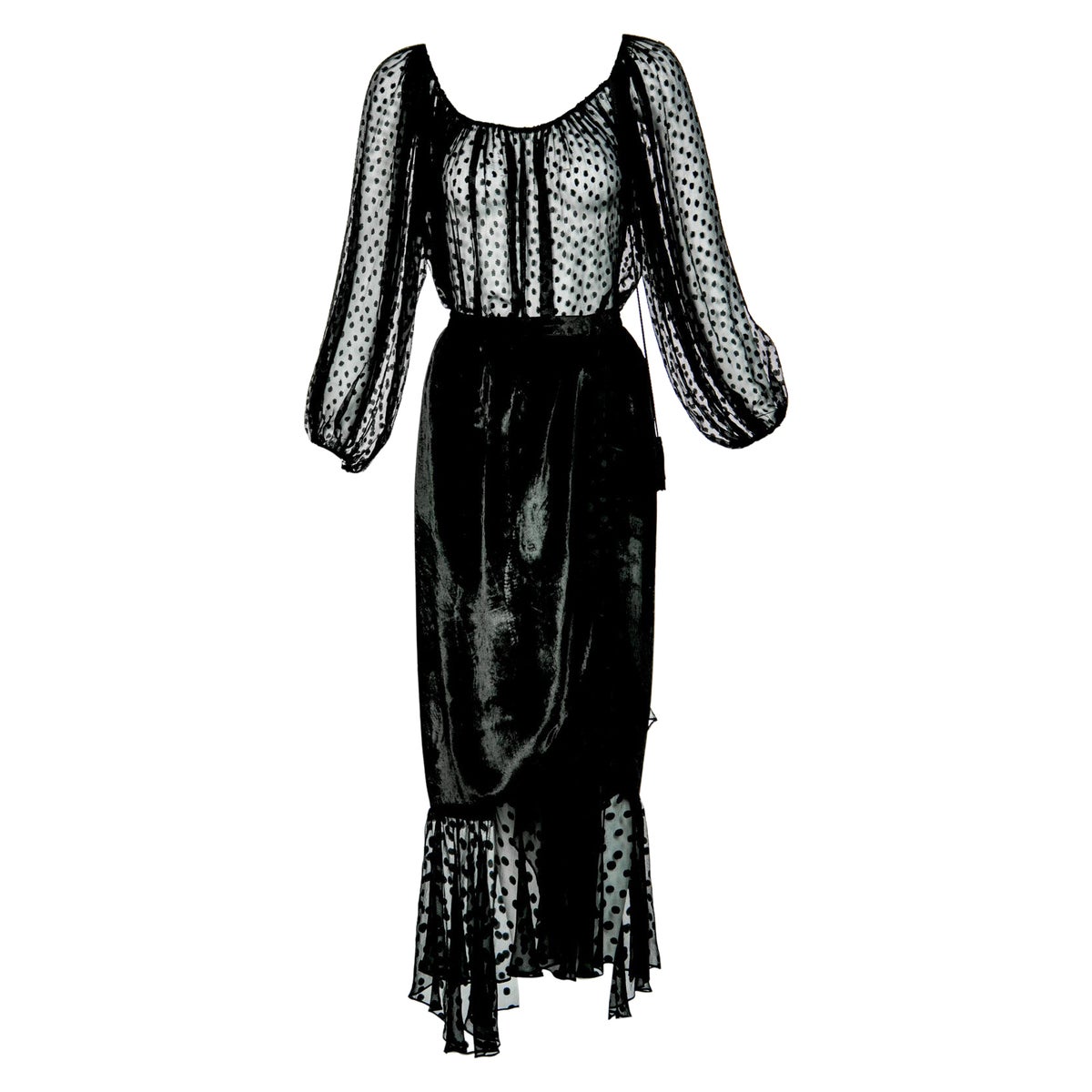 Yves Saint Laurent Rive Gauche Documented Runway Ensemble, A/W 1978